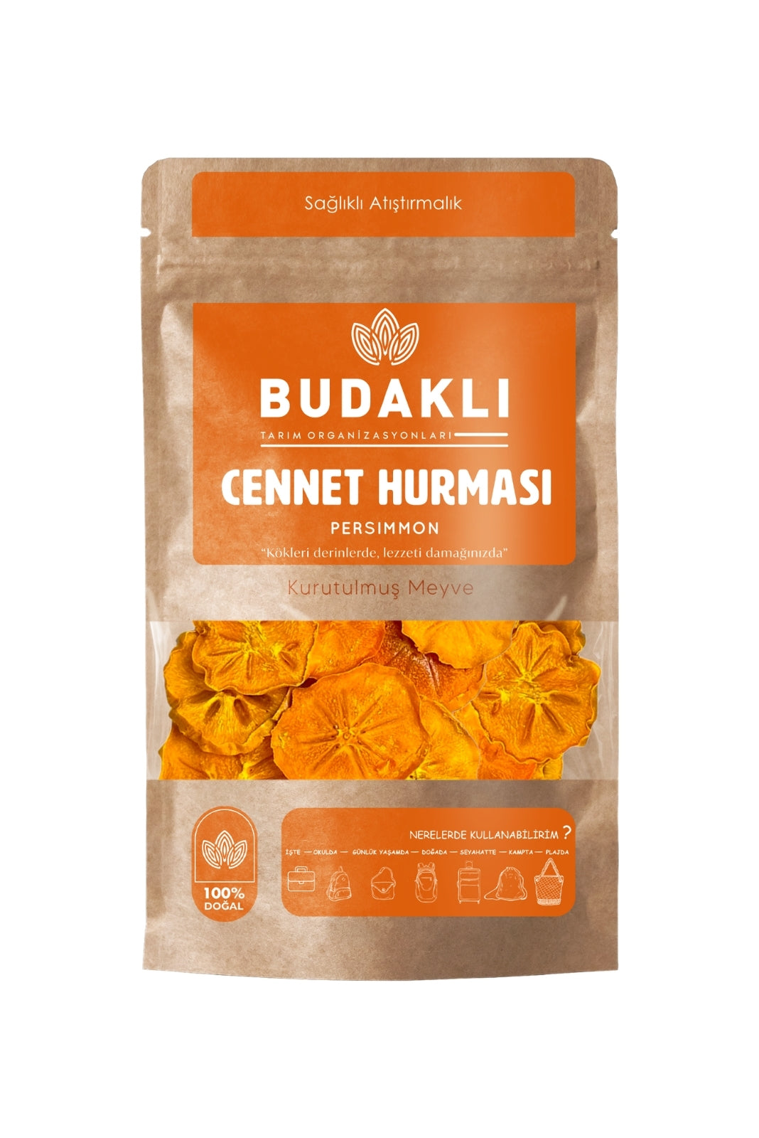Budaklı Tarım Kurutulmuş Cennet Hurması 100 Gr | İlave Şeker İçermez