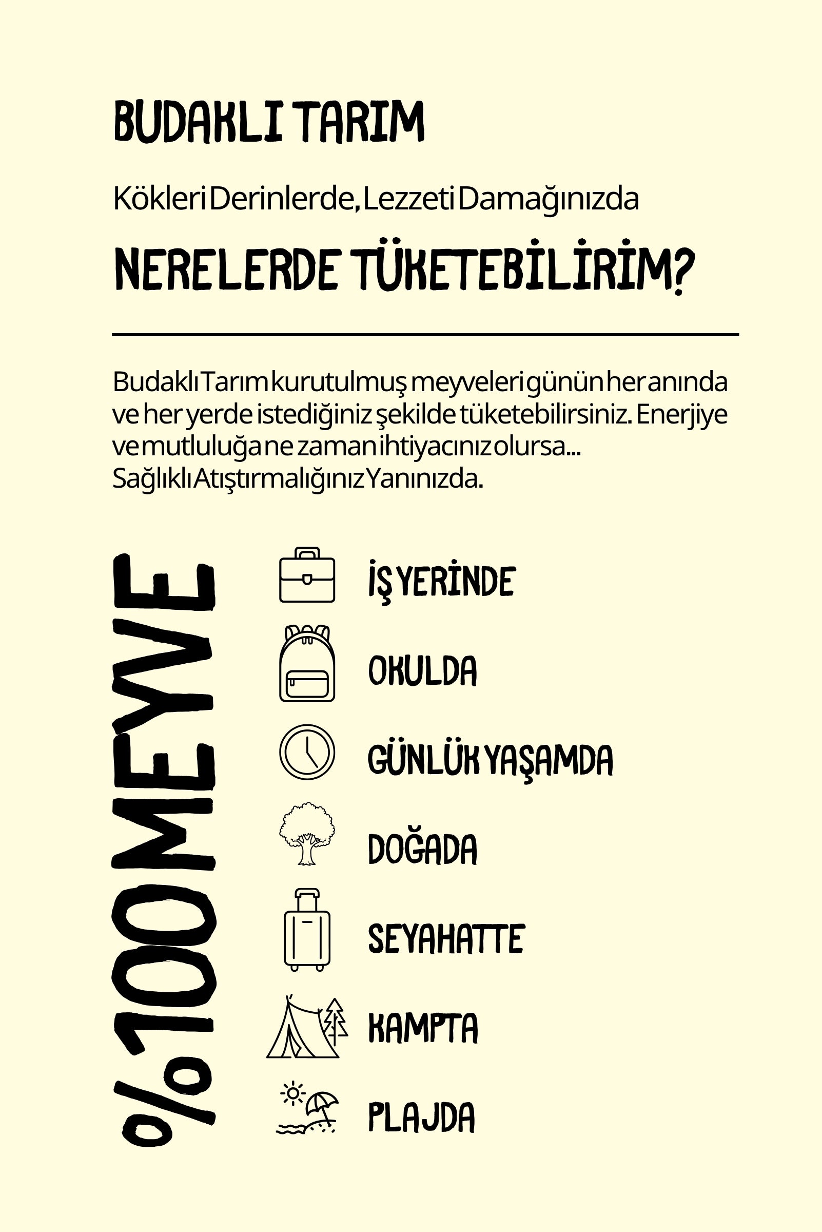 Budaklı Tarım Kurutulmuş Portakal 100 Gr | İlave Şeker İçermez