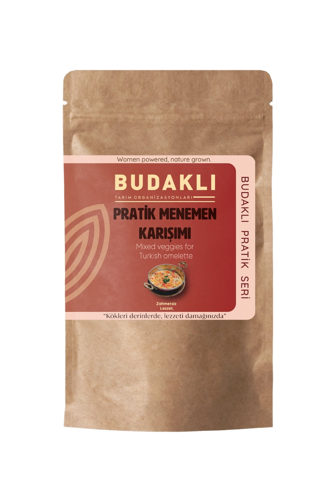 Budaklı Tarım Pratik Kurutulmuş Menemen 100 Gr | Koruyucu İçermez
