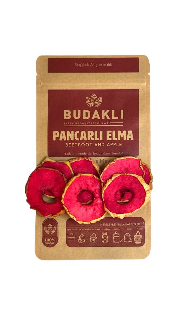 Doğal Pancarlı Elma Kurusu 100 Gr.